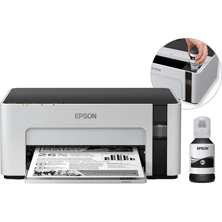 Epson EcoTank ET-M1120 - Tintenstrahldrucker, Druckgeschwindigkeit (S/min): 32 S/W, Auflösung: 1440 x 720 (USB) C11CG96402 – Bild 2