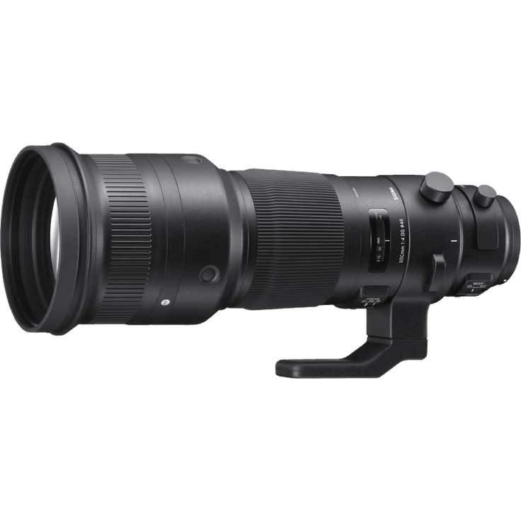 Sigma 500mm F4,0 DG OS HSM Sports Objektiv (46mm Filterschublade) für Canon Objektivbajonett