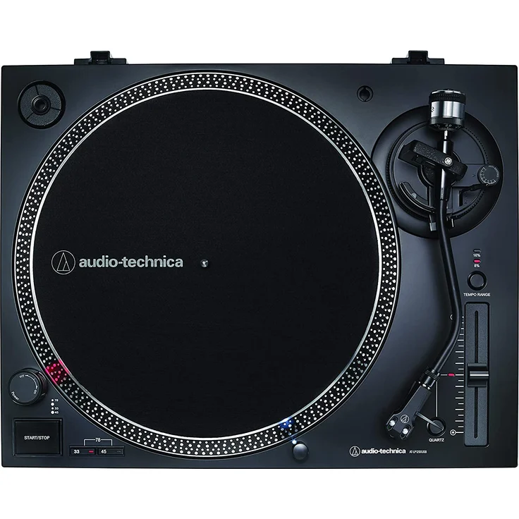 Audio-Technica AT-LP120XUSB direktangetriebener Plattenspieler (Analog und USB) schwarz – Bild 3