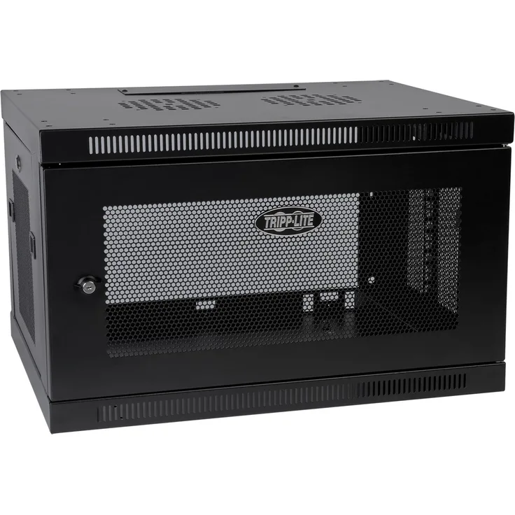 Tripp Lite SRW6U SmartRack tiefenverstellbarer 6-HE-Schrank mit flachem Profil und Wandhalterung