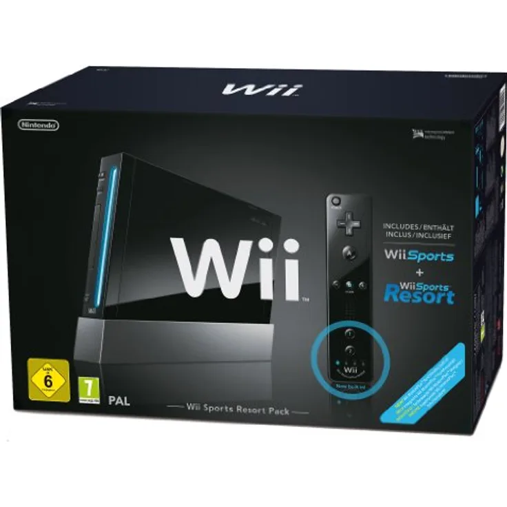 Nintendo Wii Weiß 512MB Bundle inkl. Wii Sports Resort