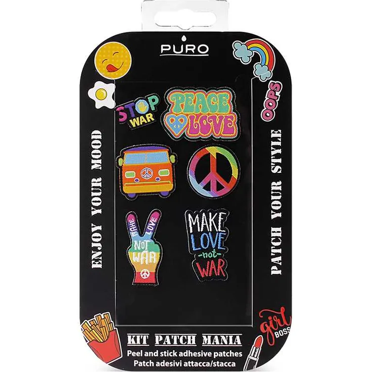 Puro PMSPANDLOVEMIX1 Patch Mania 6PK