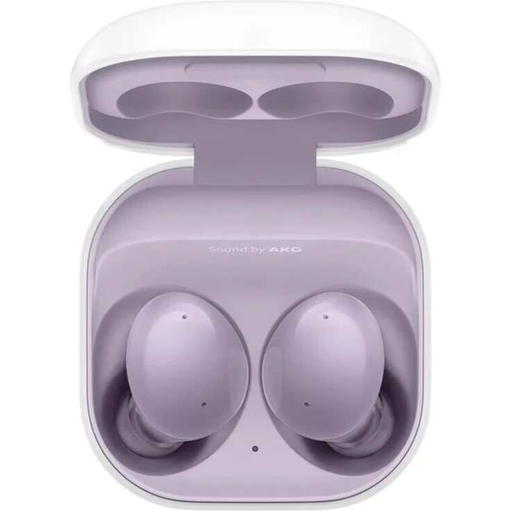 Samsung Galaxy Buds 2 True Wireless In-Ear-Kopfhörer mit Active Noise Cancelling, Lavender lila – Bild 4