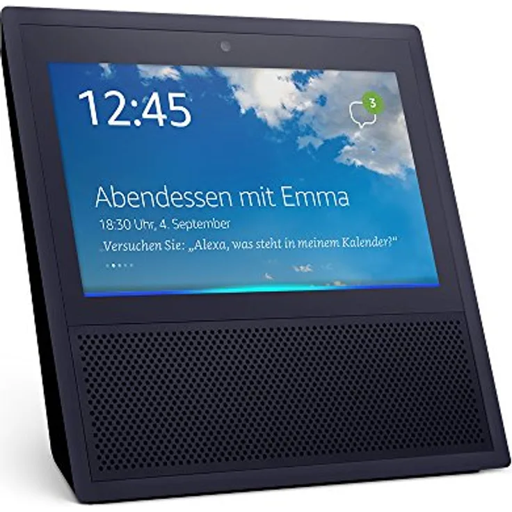 Amazon Echo Show Sprachassistent schwarz