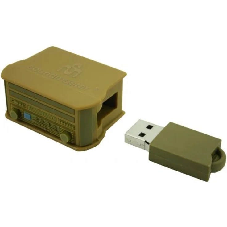 Soundmaster NR5U USB-Stick in Form des Nostalgie-Modell NR540 mit 8GB Speicher
