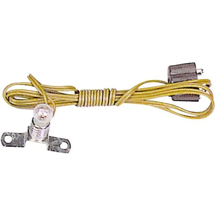 Kahlert Licht 60606 Beleuchtung mit Metallsteg Klar E5.5 3.5V