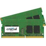 Crucial CT2K16G4SFD824A 32GB (16GB x2) Speicher Kit (DDR4, 2400 MT-s, PC4-19200, Dual Rank x8, SODIMM, 260-Pin) - Preisvergleich
