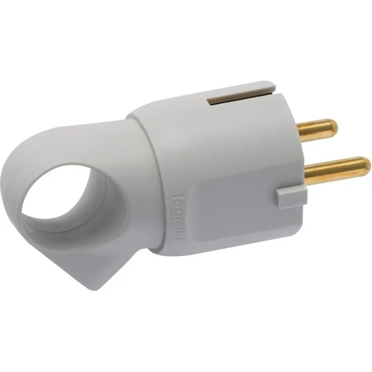 Legrand 050192 – Steckdose für professionelle Anwendungen mit Ring Griff 3680 W, 230 V) grau