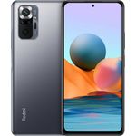 Xiaomi Redmi Note 10 Pro Smartphone 16,94cm (6,67 Zoll) AMOLED-Display, 128GB interner Speicher, 8GB RAM, Dual-SIM, Android 11, Onyx Grey