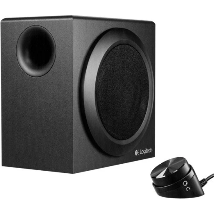 Logitech Z333 2.1 Lautsprecher-System mit Subwoofer, Satter Bass, 80 Watt Spitzenleistung, 3,5 mm & Cinch-Eingänge, Multi Device, Steuergerät, EU Stecker, PC-PS4-Xbox-TV-Smartphone-Tablet - schwarz - Preisvergleich – Bild 6