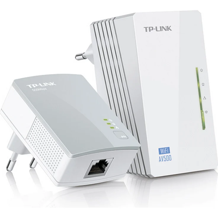 TP-Link AV500 Powerline Extender Starter Kit, 2er-Bundle, DE (TL-WPA4220KIT[DE]) - Preisvergleich – Bild 2