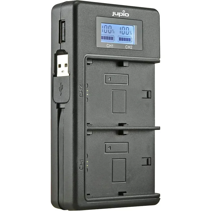 USB Duo Ladegerät für Canon LP-E10