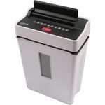 Olympia PS 54 CC Profi Aktenvernichter (mit Partikelschnitt, Sicherheitsstufe P4, Kreditkarte, 8 Blätter 80 g-m², Papierschredder fürs Büro, Papiervernichter, Reißwolf mit Papierkorb, Sichtfenster)