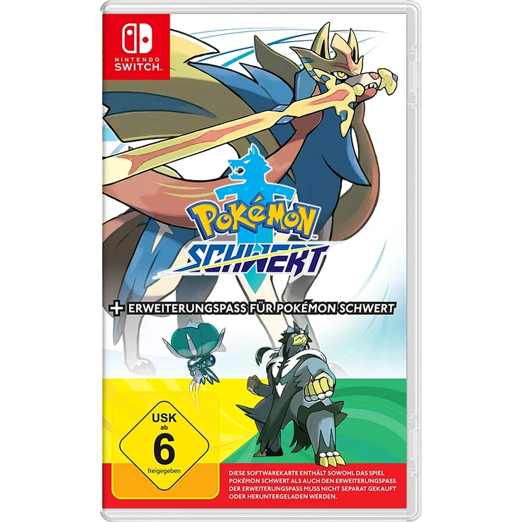 Pokémon Schwert + Erweiterungspass für Pokémon Schwert (Switch) – Bild 1