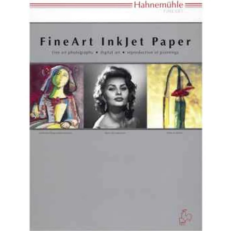 Hahnemühle 10641626 Digital FineArt William Turner Papier, 190 g-m², DIN A3, 297 x 420 mm, weiß