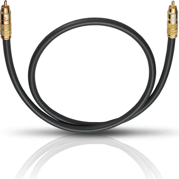 NF 214 Sub Subwoofer Cinch-Kabel Anthrazit, 2m – Bild 2