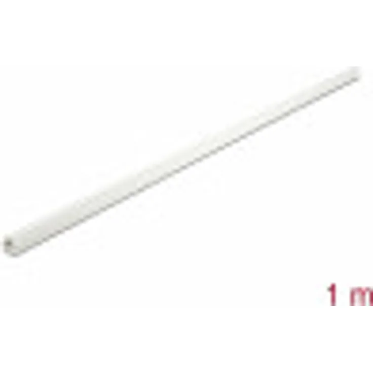 Delock Kabelkanal Mini selbstschließend 10 x 10 mm - Länge 1 m weiß