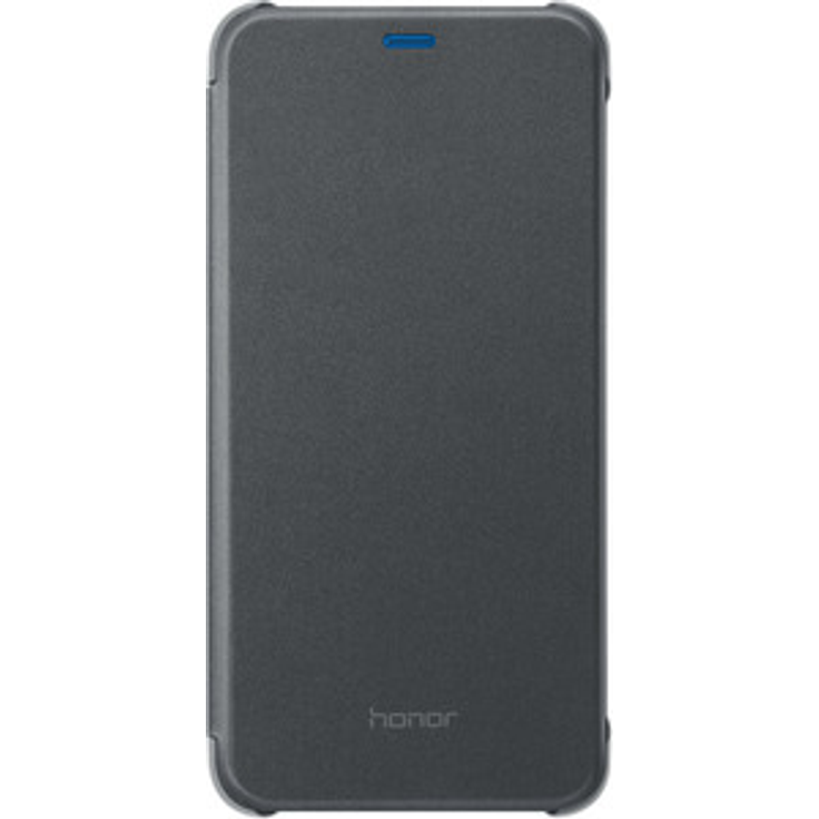 Honor 9 Lite PU Flip Cover, Black