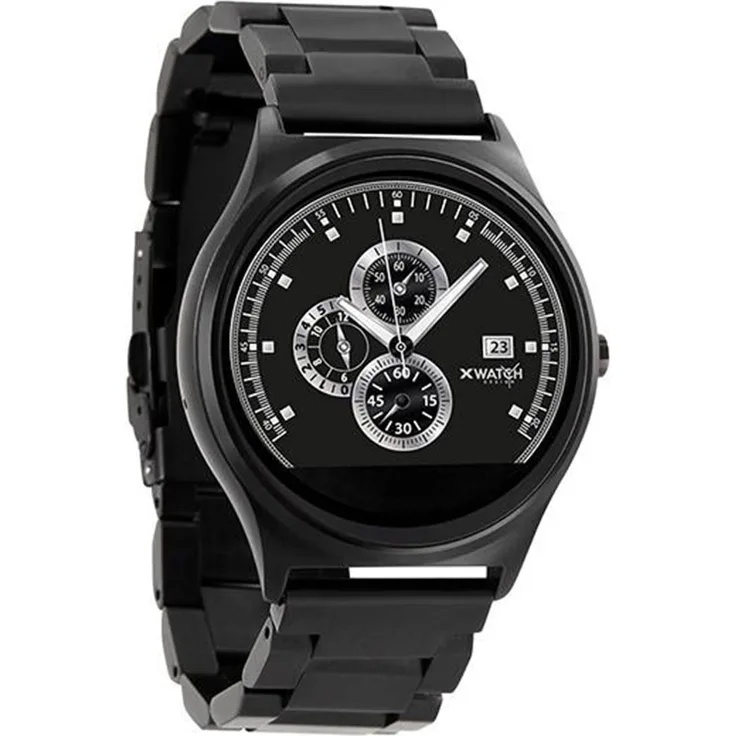 Xlyne X-Watch Qin XW Prime II Smartwatch Unisex, Einheitsgröße, Dark Steel