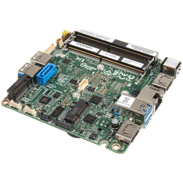 INTEL NUC Board BLKNUC7I3DNBE Core i3-7100U - 2X DDR4 SO-DIMM max 32GB - 1x M.2 22x80 (Key M) 1x M.2 22x30 (Key E) NO-Cord