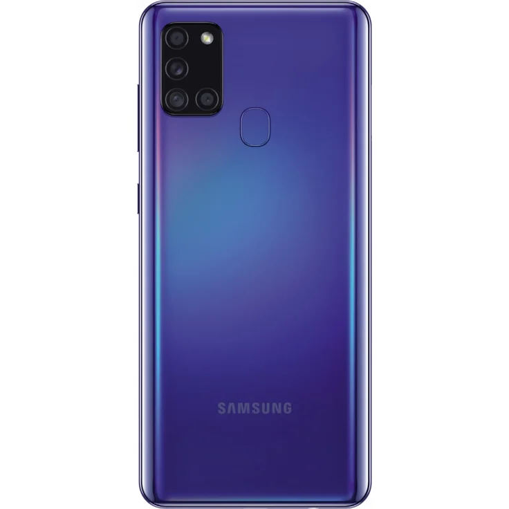 Samsung Galaxy A21s Smartphone 16,51cm (6,5 Zoll) AMOLED-Display, 64GB interner Speicher, 4GB RAM, Dual-SIM, Android, Blue – Bild 2