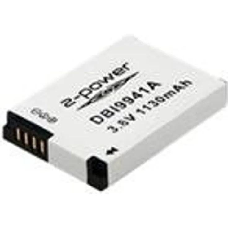 2-Power 1000mAh Li-Ion (3,7V) Kamera Ersetzt Akku für SLB-11A