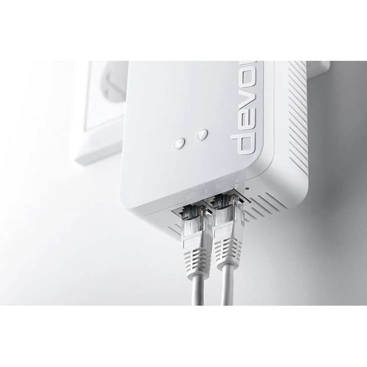 Devolo DLAN 1200+ (9383) WiFi ac Powerline WLAN Einzel Adapter 1.2 GBit/s – Bild 3
