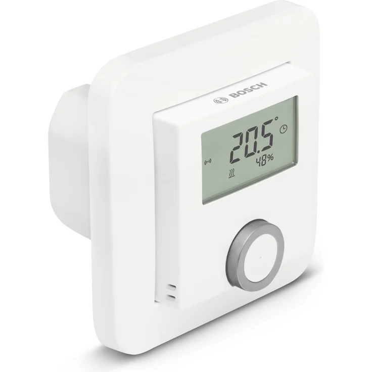 Bosch Smart Home Raumthermostat für Fußbodenheizungen mit kabelgebundener Steuerung, 230 V, kompatibel mit Google Assistant und Alexa, weiß (8750001003) – Bild 2