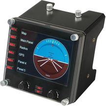 Bild für Logitech Flight Instrument Panel Schwarz (945-000008)