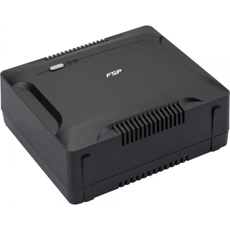 FSP PPF4800305 Fortron Nano 800 USV 800VA-480W, 230V-50HZ, Offline, 1x12V 9AH, 2xSCHUKO Schwarz