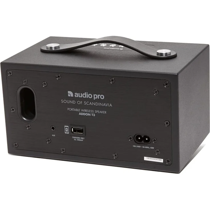 Audio Pro Addon T3 Bluetooth-Lautsprecher, schwarz – Bild 3
