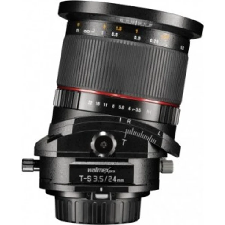 Samyang 24-3,5 Objektiv DSLR T-S Canon EF manueller Fokus Tilt and Shift Fotoobjektiv Weitwinkelobjektiv schwarz – Bild 2