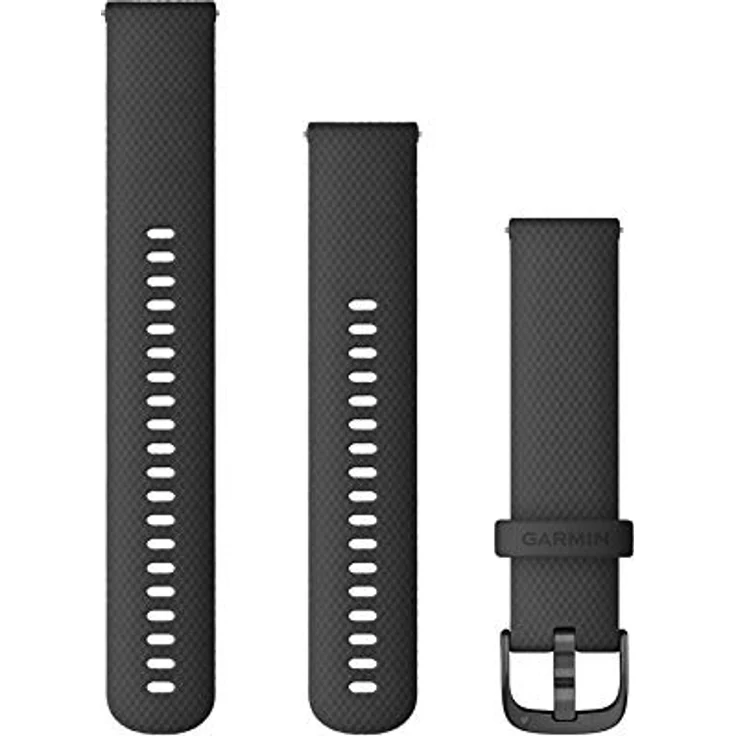 Garmin Ersatzarmband Silikon Schwarz (010-12932-11) – Bild 1