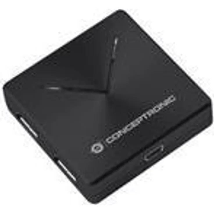 Conceptronic HUBBIES02B - Version 1 - Hub - 4 x SuperSpeed USB3.0 - Desktop (HUBBIES02B)