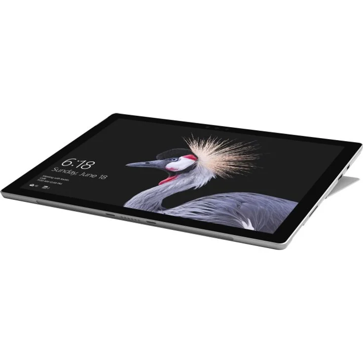 Microsoft Surface Pro - 12,3 Zoll (2.736 x 1.824) Multi-Touch, Intel Core i5-7300U, 4GB RAM, 128GB SSD, Windows 10 Pro 64-bit (Silber) – Bild 1