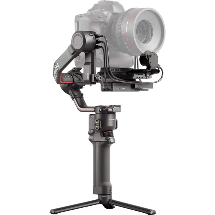 DJI RS 2 Pro Combo - 3-Achsen-Stabilisator-Gimbal für spiegellose/DSLR-Kameras, Nikon Sony Panasonic Canon Fujifilm, Ronin S, 4,5kg Zuladung, Kohlefaser, Focus Motor, Bildübertragungsgerät - Schwarz – Bild 2