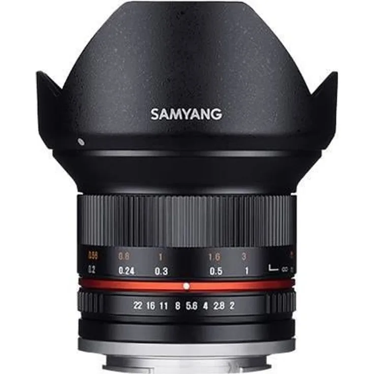 Samyang 12mm F2.0 Objektiv für Anschluss Sony E - schwarz