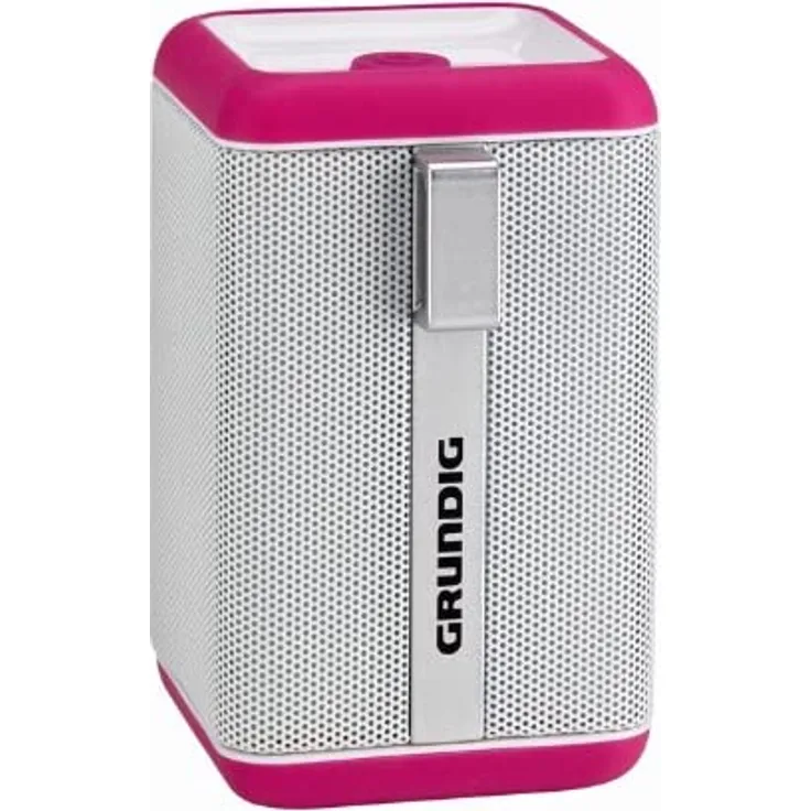 Grundig GSB 110 Bluetooth-Lautsprecher mit Mikrofon, pink