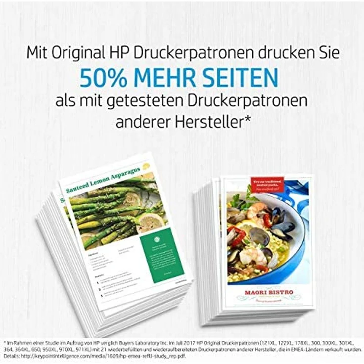 HP 302 XL High Yield Tri-Color Original Ink Cartridge Tintenpatrone für Drucker (Cyan, Magenta, Gelb, hoch, 8 ml) (F6U67AE) – Bild 7