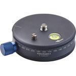 Novoflex Panorama II UniversalZoll Kugellager Grau Stativaufsatz - Stativaufsätze (140 g, Grau)