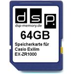 64GB Speicherkarte für Casio Exilim EX-ZR1000