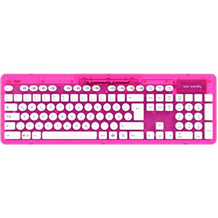 PC - Wireless Tastatur Rock Candy - pink (Deutsch QWERTZ)