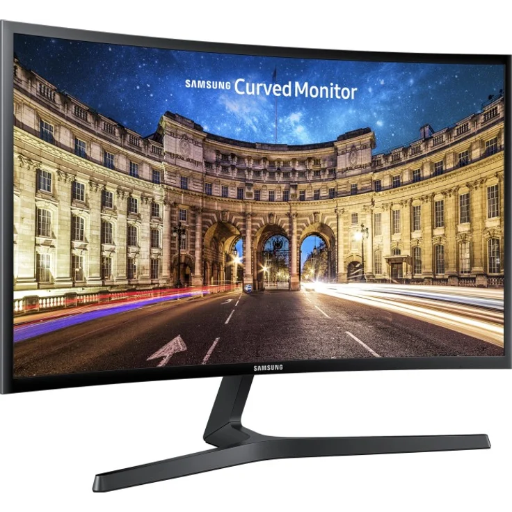 Samsung C27F398FWR - 27 Zoll, Full HD (1920 x 1080), VA-Panel, 60Hz, 4ms, 250cd/m² (LC27F398FWRXEN) – Bild 2
