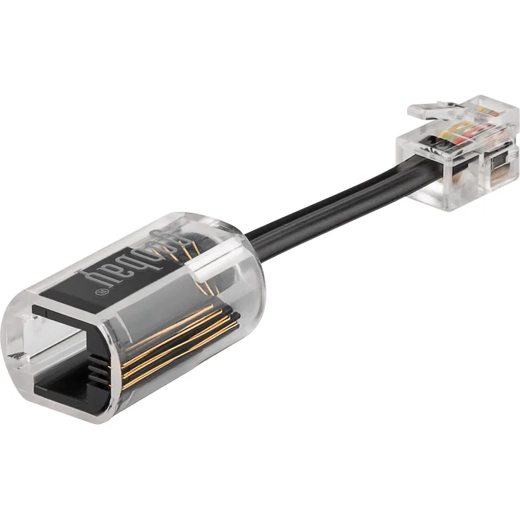 Goobay 58856 Kabelentwirrer, Verhindert das Verdrillen von Telefonhörerkabeln