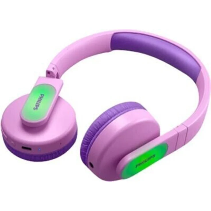 Philips TAK4206PK-00 Wireless On-Ear-Kopfhörer für Kinder faltbar - Pink – Bild 2