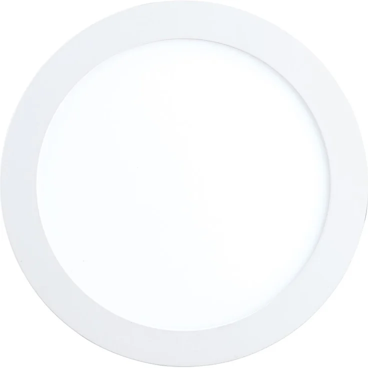 EGLO connect LED Einbauleuchte Fueva-C, Smart Home Einbaulampe, Material: Metallguss, Kunststoff, Farbe: Weiß, 17 cm, dimmbar, Weißtöne und Farben einstellbar – Bild 1