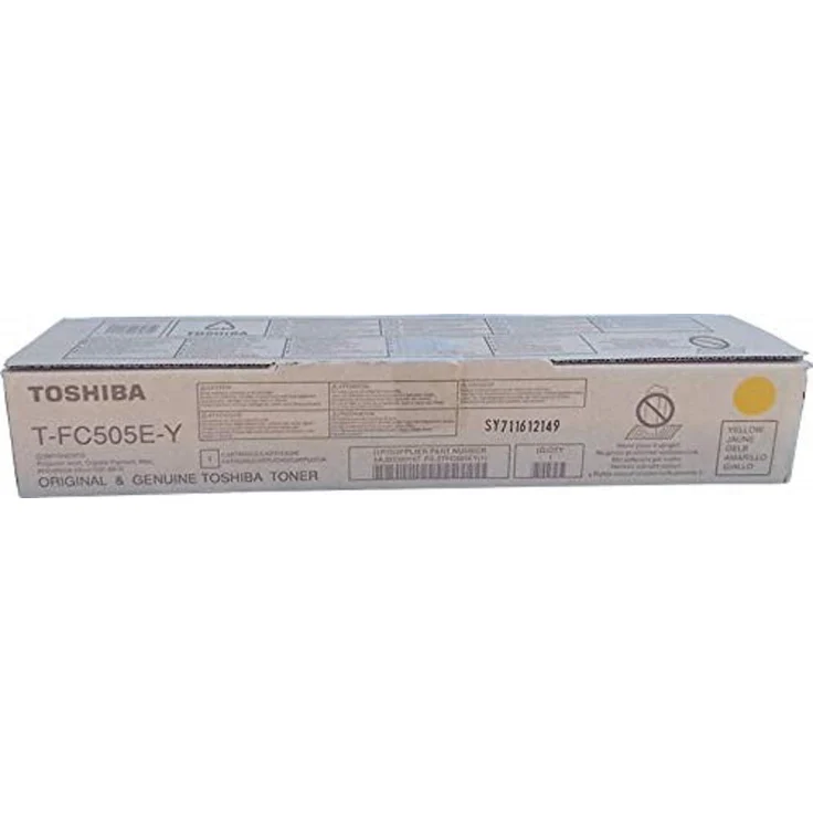 Toshiba TFC505E passend für ESTUDIO 4505AC Toner gelb 6AJ00000147 33.600 Seiten