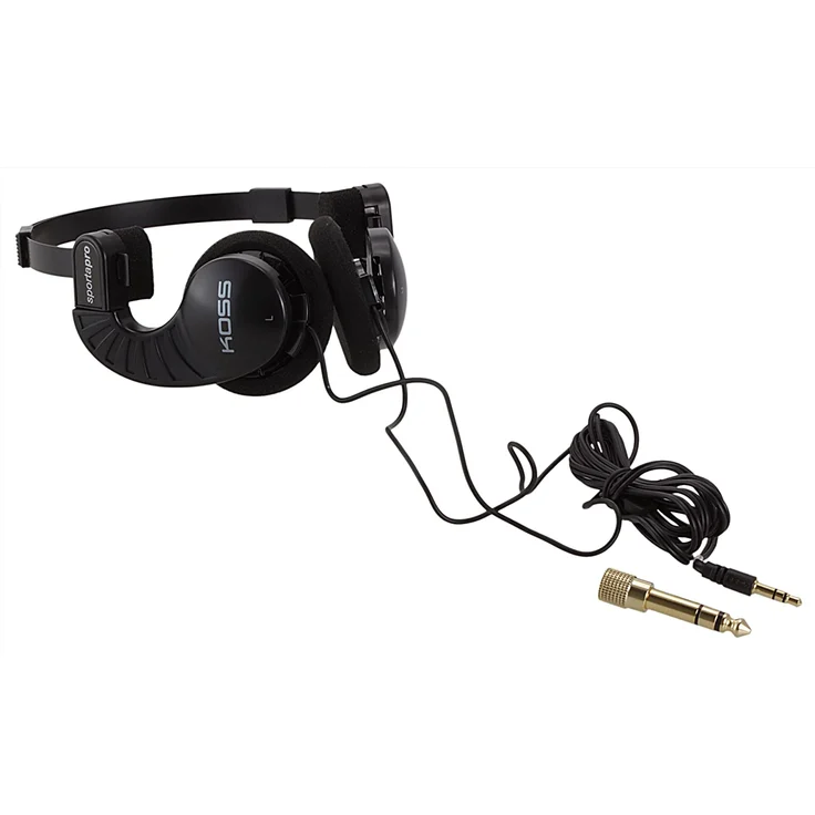 Koss Sporta Pro On-Ear-Kopfhörer, schwarz – Bild 4