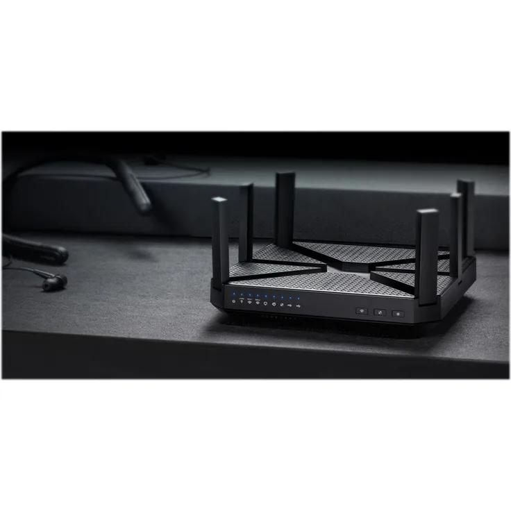 TP-Link Archer C4000 - Wireless Router - 4-Port-Switch - GigE - 802.11a/b/g/n/ac - Tri-Band