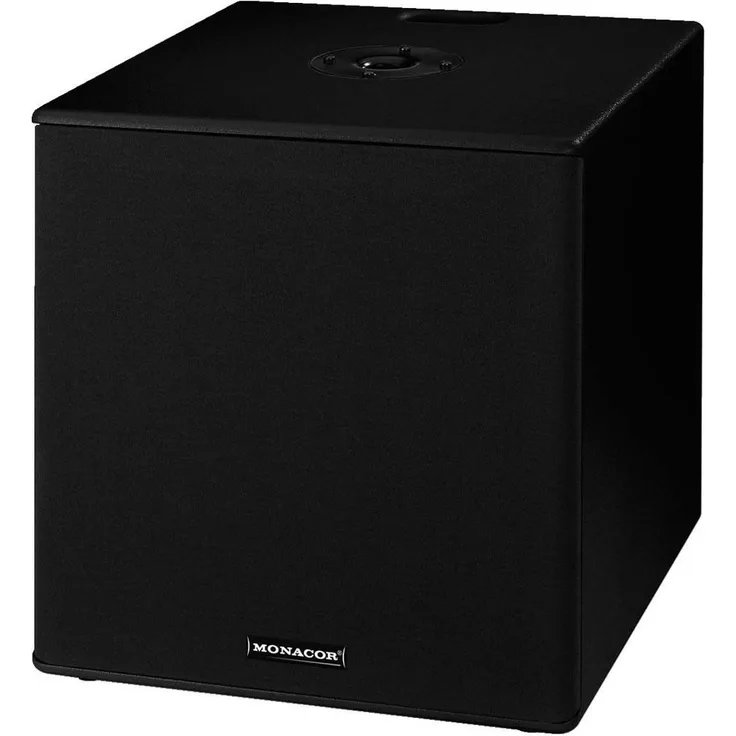 MONACOR Subwoofer EUL-2SUB schwarz